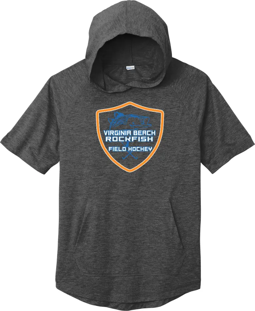Tri-Blend Wicking Short Sleeve Hoodie
