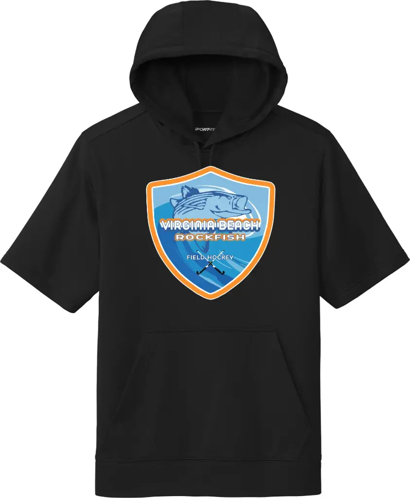 Performance Fleece Short-Sleeve Hooded Pullover