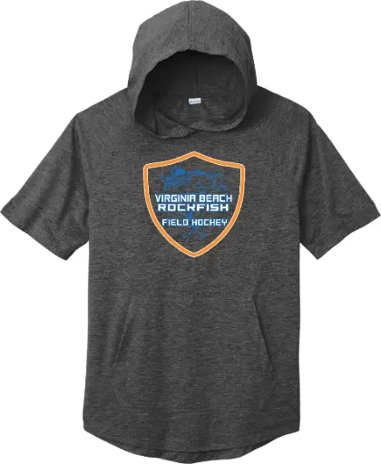 Tri-Blend Wicking Short Sleeve Hoodie