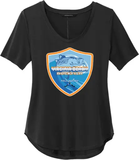  Women's Stretch Jersey Relaxed Scoop Tee